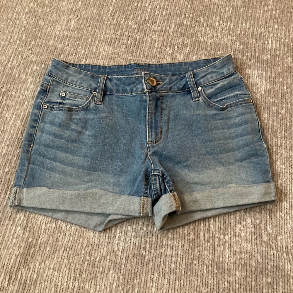 A.N.A Denim Shorts Size 27 Womens Mid‎ Rise Cuffed Jean Shorts Casual
